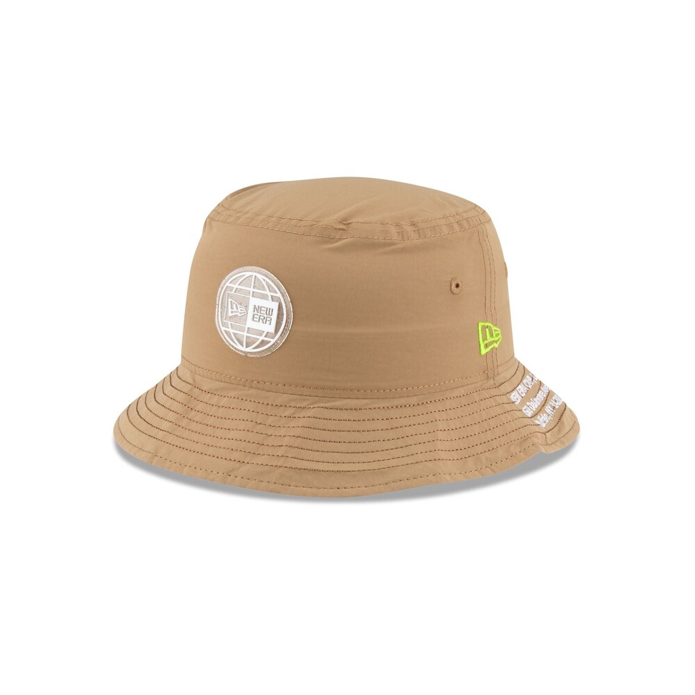 New Era Cap Earth Day Khaki Bucket Hat - Size M/L